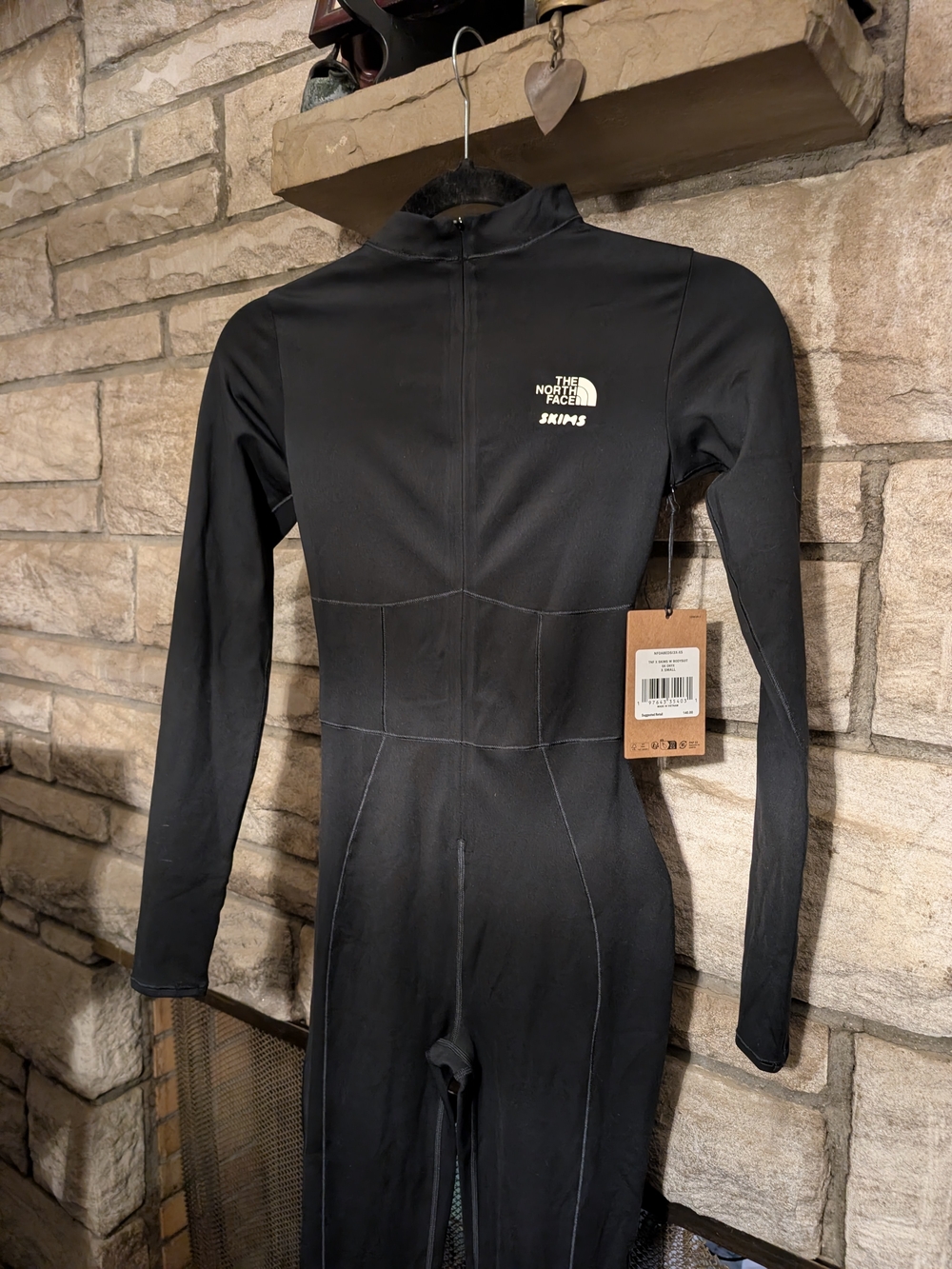 The North Face Skims Onyx Full-Length Performance Base Layer Suit, XS - Picture 4 of 9